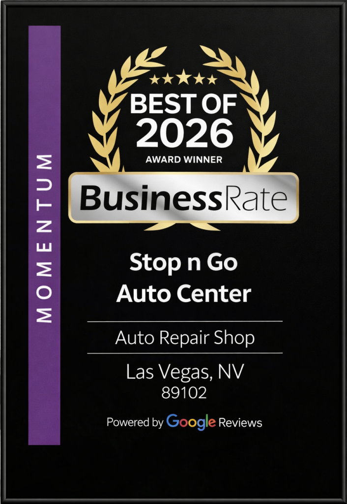 Award for best auto Repair Las Vegas